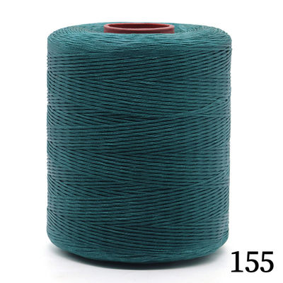 Weaving Kangfa 0.8MM 100% Polyester Waxed Thread for Leather 210D/16 Flat Waxed Thread