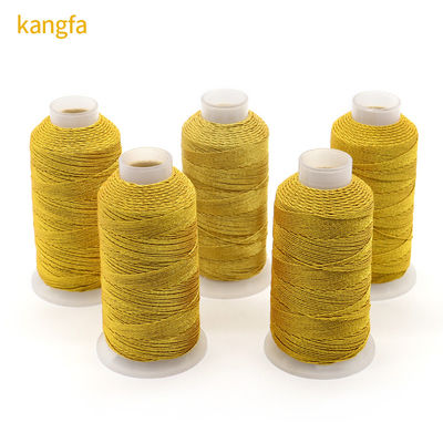 Gold and Silver Silk Multi-strands Thread DIY Metallic Yarn Thread for Jewelry Making