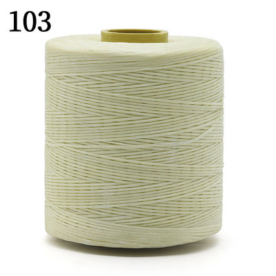 High Tenacity Waxed Silk Braided Thread For Leather Sewing 250D/16 Durable and Strong