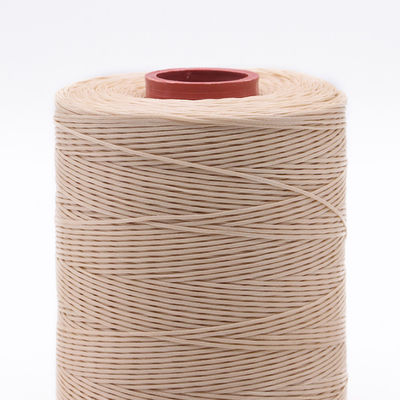 100% Polyester Flat Braided Sewing Yarn For Leather Braided Wax Thread 240 Colors