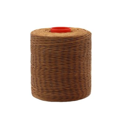 Kangfa 0.8mm 1.0mm Hand-Sewn Leather Thread Flat Wax Thread Polyester Waxed Sewing Thread