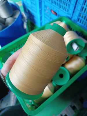 V-92 16oz. 6000Y White UV Bonded Polyester Thread for Filament Yarn Type and Ring Twist