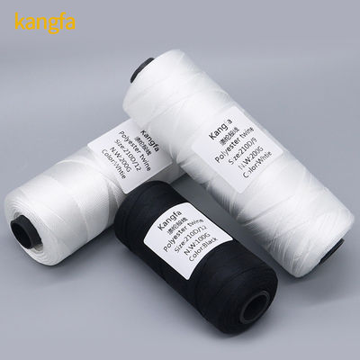 210d/12ply 100% High Tenacity Polyester Thread for Crochet and Quilting in Multicolor