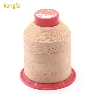 240 Colours Kangfa High Tenacity Nylon 210d/3 Nylon 66 Bonded Thread Nylon Bonded Sewing Thread