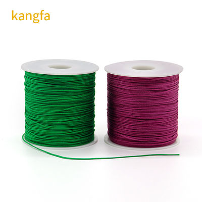 2 Ply Singal Color or Rainbow Color Nylon Cord Thread for Chinese Knotting Macrame Cord