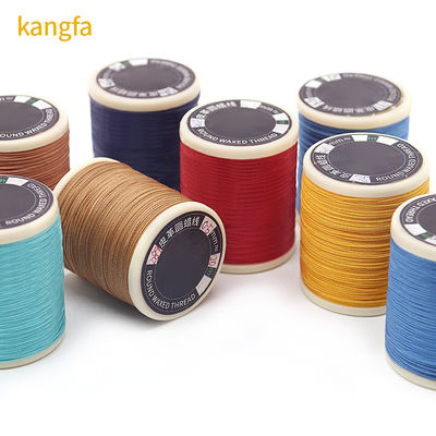 Handmade Leather Sewing Wax Thread 150D/16 Strength Polyester Braided Rope for DIY