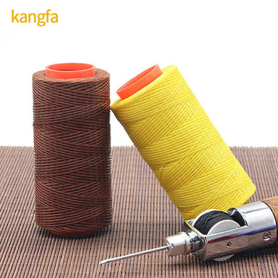 150D Waxed Book Binding Thread for Beginners Leather Craft DIY Bags Ring Twisted