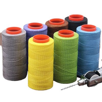 150D Waxed Book Binding Thread for Beginners Leather Craft DIY Bags Ring Twisted