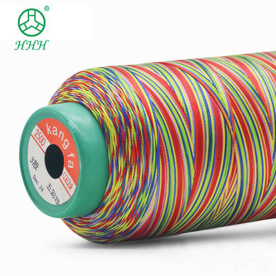 Colorful High Tenacity Polyester Sewing Thread for Kangfa Industrial 3ply 6ply 5colors