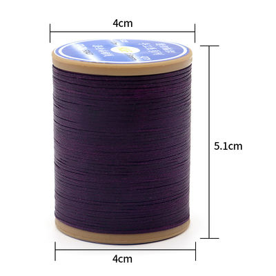 High Tenacity Waxed Thread 150D 0.8mm for Bracelets Decoration Polyester Braided Rope