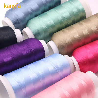 Transparent Cone Material 720 Colors 120D/2 Machine Embroidery Thread 4000y for Garment