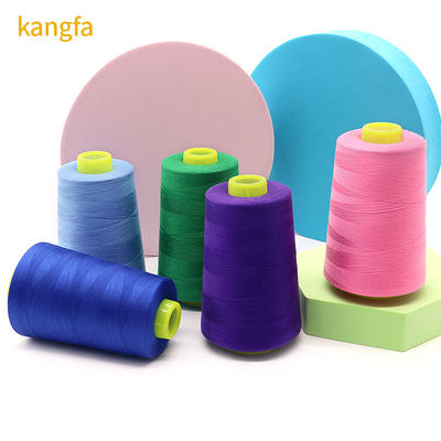 High Temperature Resistant 40/2 5000Y Polyester Sewing Thread 100% Spun Polyester Yarn