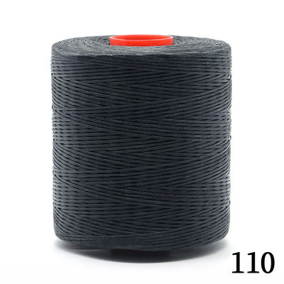 Excellent 1 Spool 700y 1mm Flat Sewing Coarse Braid Waxed Thread For Leather Craft Repair