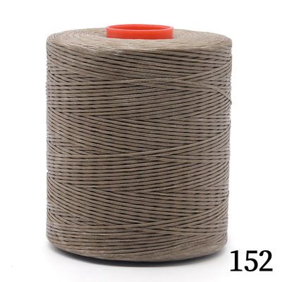 Pattern Dyed 0.8mm High Tenacity Waxed Thread For Bracelets 100% Polyester Wax Thread