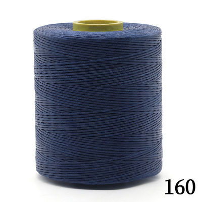 Pattern Dyed 0.8mm High Tenacity Waxed Thread For Bracelets 100% Polyester Wax Thread