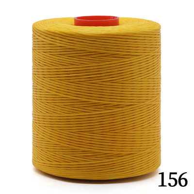 Pattern Dyed 0.8mm High Tenacity Waxed Thread For Bracelets 100% Polyester Wax Thread
