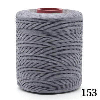 Pattern Dyed 0.8mm High Tenacity Waxed Thread For Bracelets 100% Polyester Wax Thread
