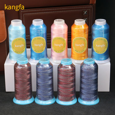Low Shrinkage 100% Polyester Thread for Embroidery Machine 5000 Yard 120D/2 720 Colors