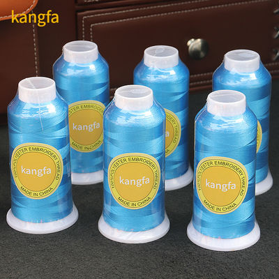 Low Shrinkage 100% Polyester Thread for Embroidery Machine 5000 Yard 120D/2 720 Colors