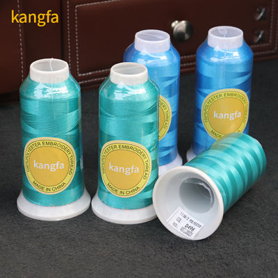 Low Shrinkage 100% Polyester Thread for Embroidery Machine 5000 Yard 120D/2 720 Colors