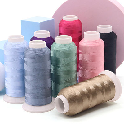 4000 Yard Pure Color Filament Yarn 100% Polyester Embroidery Thread for Machine 720 Colors