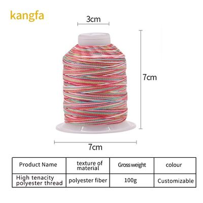 High Tenacity Polyester Sewing Thread 0.8mm 1mm for Strong and Durable Nylon Material