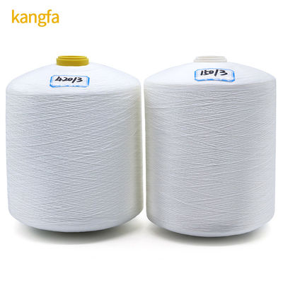High Tenacity 210D/3 Raw White Polyester Yarn for Sewing Thread Low Shrinkage