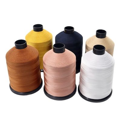 Kangfa Polyester Bonded Thread For Hand Knitting Sustainable Stitching with Ring Twist