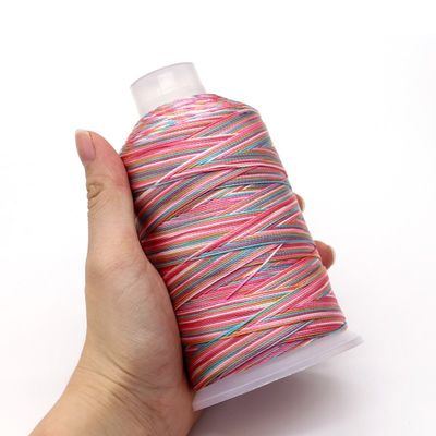 15PLY 250g 40 Colors Multi Color Braid Polyester Thread for Weaving Crafts Decoration