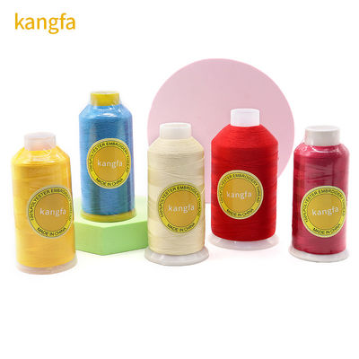 4000 Yard 120D/2 Filament Dyed Polyester Thread for Embroidery Machine Pattern Dyed