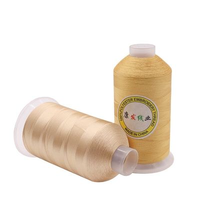 150D/2 100% Polyester Embroidery Thread for Machine 5000m Weight 160g in Mixed Colors