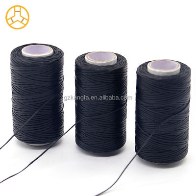Kangfa 50M/Roll 0.8mm Flat Waxed Thread for Leather Craft Shoes Bag Belt boho Weaving