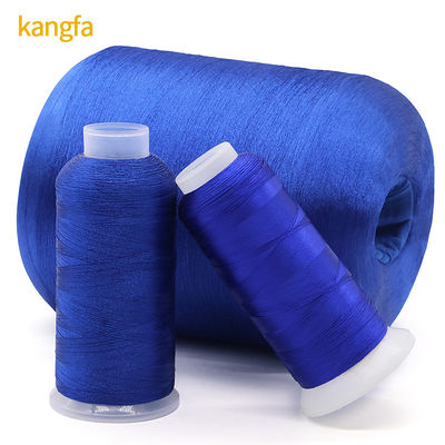 1.25-1.5kg Net Weight/cone Dyed High Tenacity Polyester Yarn 120D/2 for Customization