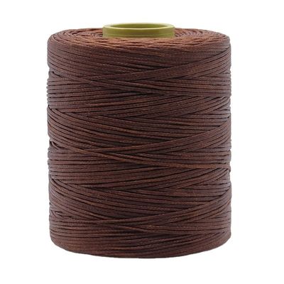100% Polyester Kangfa 210D/2 Flat Waxed Thread for Hand Sewing and Stitching Cord