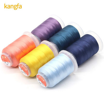 100% Polyester Chemical Resistance Sewing Thread for Leather 30g Strength Polyester
