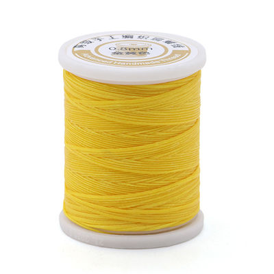 0.8mm Waxed Sewing Thread for Leather Stitching 50 Meters Flat Waxed Yarn Count