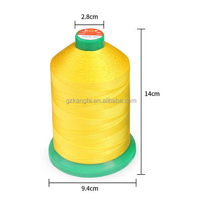 100% Polyester Black 210D/3 Nylon Thread for Quilting and Mattress Super 450g