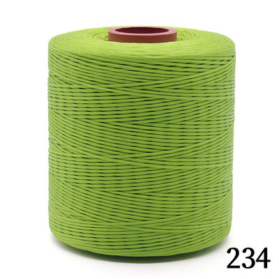 210D/16 Polyester Sewing Thread Hand-sewn Leather Waxed Thread 0.8mm 1mm 240 Colors