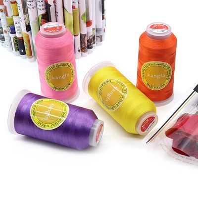 5000m 160g Mercerized Embroidery Thread for Embroidery Machine 150D/2 100% Polyester