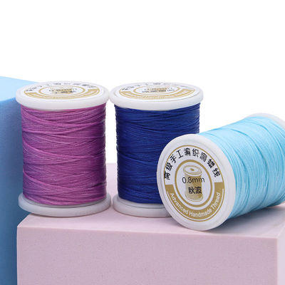 20g Weight MERCERIZED Flat Sewing Coarse Braid Waxed Thread For Leather Craft Repair