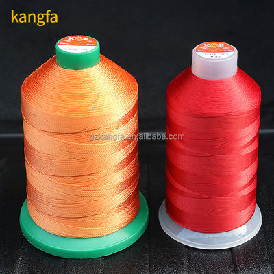 Fireproof High Strength Heat Resistant 210D/3 Sewing Thread With 100% Polyester Yarn