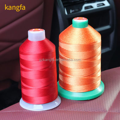 High Tensile Strength 100% TEX270 840D/3 400g Polyester Sewing Thread for Leather Durable