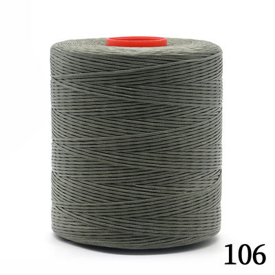 Kangfa 0.8mm 1mm Polyester Handmade Braid Waxed Thread High Tenacity for Leather Goods