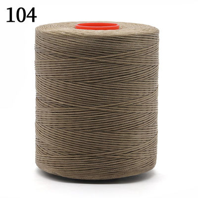 Kangfa 0.8mm 1.0mm Polyester Waxed Sewing Thread for Leather Crafting and Repair 680m