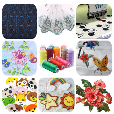 4000 Yard Filament Polyester Embroidery Thread for Embroidery Machine 720 Color Range
