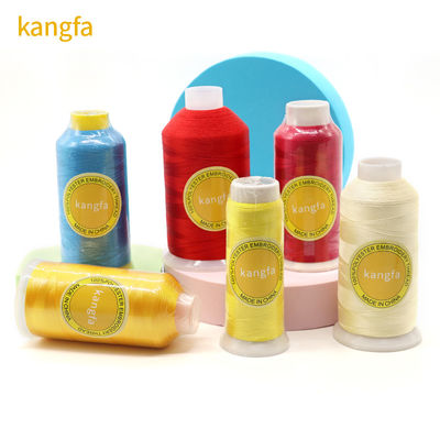 Polyester / Viscose Embroidery Thread 120D/2 5000m 160g for Embroidery Machine