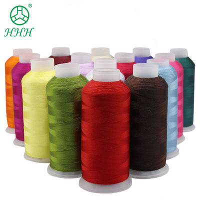 MERCERIZED 5000m 150D/2 100% Polyester Thread for Embroidery Machine Dyed Color 160g
