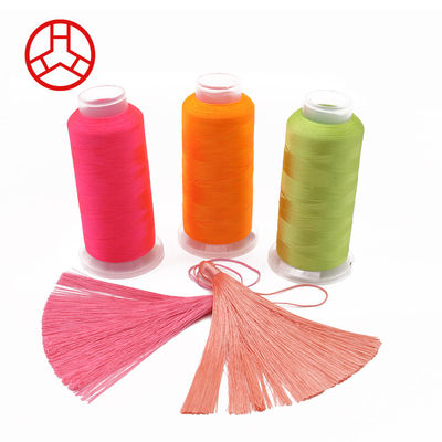 MERCERIZED 5000m 150D/2 100% Polyester Thread for Embroidery Machine Dyed Color 160g