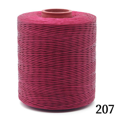 Kangfa 0.8mm Flat Waxed Sewing Thread for Leather Stitching /240 Colors /Custom Made