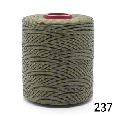 Kangfa 0.8mm Flat Waxed Sewing Thread for Leather Stitching /240 Colors /Custom Made